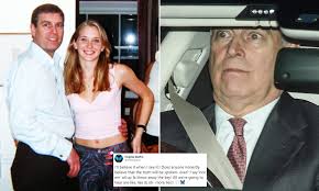 Now, it's been reported that the duke of york could be sued in new york by one of epstein's accusers, virginia giuffre (née roberts), after he failed to respond to offers made by her lawyers to settle her claims out of court. Virginia Roberts On Ghislaine Maxwell And Prince Andrew Lies Daily Mail Online