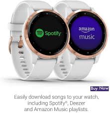 Garmin Vivoactive 4s Smaller Sized Gps Smartwatch Features Music Body Energy Monitoring Animated Garmin Vivoactive Smart Watch Vivoactive