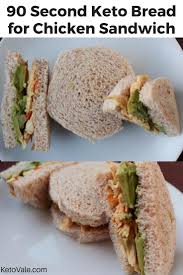 90 Second Keto Almond Bread Chicken Sandwich Low Carb Recipe Ketovale Recipe Almond Breaded Chicken Keto Bread Recipes