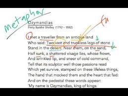 Ozymandias Analysis Youtube