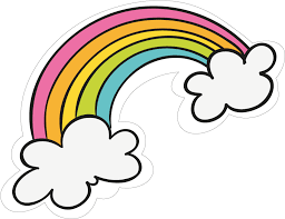 View Full Size Sticker Transparent Cute Png Download Rainbow Cartoon Png Clipart And Download Transparent C Rainbow Clipart Rainbow Cartoon Rainbow Stickers