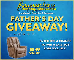 Father's day is always celebrated on the third sunday in june in the united states. Komu 8 Father S Day Giveaway Relax This Father S Day In This Comfortable La Z Boy Rori Recliner From Baumgartner S Furniture Click On The Link Below And Answer A Few Historic Day Trivia Questions