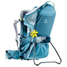 Kid Comfort Active Sl Denim Deuter Porte Bebe Randonnee Snowleader