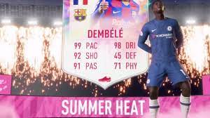 Fan voted 93 cam dembele summer heat sbc fifa 20 ultimate team. Ousmane Dembele Fifa 20 Sbc How To Get His Summer Heat Card In Ultimate Team