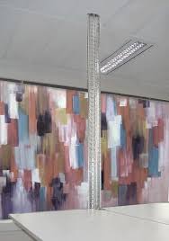 Ceiling To Desk Pipeline Umbilical Installed In This Workspace For An Effective Safe Clutter Free Work Place Cable Management Installation Clutter Free