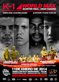 K-1 WORLD MAX 8强赛西班牙站全部对阵表出炉-k-1-武者网