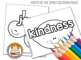 Holy spirit printable coloring pages. Fruits Of The Spirit Bible Coloring Pages Christian Preschool Printables