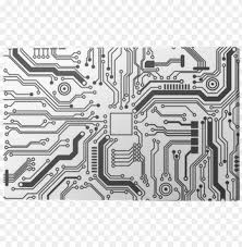 Circuit board paths made out of crooked and straight lines, rounded rectangular shapes and circles in neutral colors. Circuit Board Background Texture Canvas Print Pixers Printed Circuit Board Vector Png Image With Transparent Background Toppng