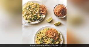 There are many different variations of poha; Prepare Sweet And Tangy Indori Poha For Easy And Flavourful Breakfast Recipe Inside Ndtv Food