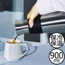 卓上ポット おしゃれ 保冷 保温 ケトル ステンレス 保冷ポット 保温ポット 900ml ジャグ コーヒーポット コーヒー 珈琲 コーヒーサーバー ドリンクサーバー カラフェ 真空二重構造 360度飲める 新築祝 ギフト プレゼント cores コレス ビーフラス コーヒーポット