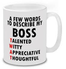 Oh and u should check out. A Few Words To Describe My Boss T At Funny Mug Novelty Gift Idea Secret Santa Ebay