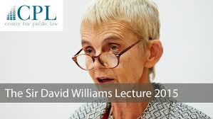 'Devolution. Federation. Constitution. From here to where?': The 2015 Sir  David Williams Lecture