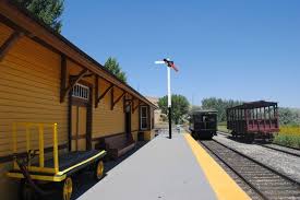 The Southern Pacific S Former Wabuska Depot Now Sits On The Grounds Of The Nevada State Railroad Museum Train Station Old Train Train Depot