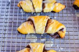 Do not eat raw crescent roll dough. Cinnamon Crescent Rolls Julie S Eats Treats