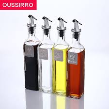1pcs 500ml Stainless Steel Leak Proof Oil Dispenser Bottle Oil Pot Olive Oil Vinegar Sauce Kitchen Tool In Color Ran Oil Dispenser Olive Oil And Vinegar Bottle