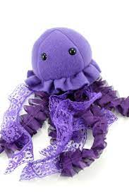 Purple Jellyfish Stuffed Animal Plush Toy Animal Pillows Animal Plush Toys Plush