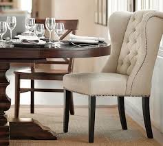 Thayer Tufted Wingback Dining Chair Wingback Dining Chair Dining Chairs Interior Design Dining Room
