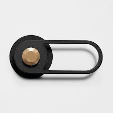Pl Os No 01 Pilule Light Door Handle In Black Powder Coated Metal And Satin Brushed Bra Poignee De Porte Poignees De Portes Noires Poignee De Porte Interieure