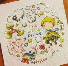 120w*169h stitches dimension (aida 14) 21.77w*30.66h cm dmc colors: The Little Prince Cross Stitch Kit Cartoon People 14ct 11ct Counted Pre Print Fabric Canvas Embroidery Diy Handmade Needlework Handmade Needlework Embroidery Diycross Stitch Kits Aliexpress
