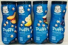 Gerber graduates puffs cereal snack variety pack |. Gerber Graduates Quasten Variety 4 Pack Baby Musli Snacks Ebay