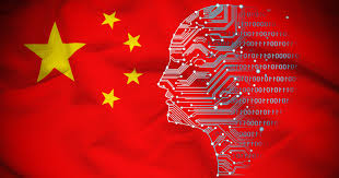 Mapa-múndi digitalizado com linhas de conexão e ícones de IA, simbolizando a governança global da tecnologia.