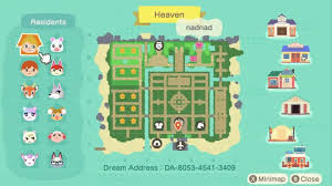 Heaven Acnh Dream Code Animal Crossing Game Animal Crossing Animal Crossing Guide