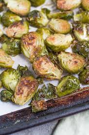 Rosemary Garlic Roasted Brussels Sprouts Recipe Brussel Sprout Recipes Roasted Roasted Brussel Sprouts Vegan Side Dishes