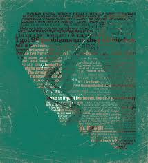 Kid Cudi Lyrics Poster Typographic Poster Design Typographic Poster Poster Design