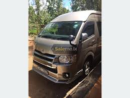 Vans Buses Lorries Toyota Kdh Highroof 2016 In Wellawaya Saleme Lk