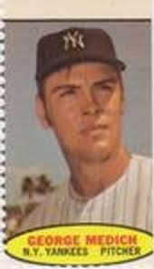 George Medich 1975 Topps Mini #426 Base Price Guide