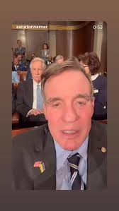 Paying Tribute to John Warner with Sen. Kaine