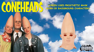 CONEHEADS PROP - SCREEN USED CONEHEAD MASK - SNL | eBay