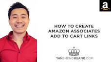 How to Create Amazon Associates Add to Cart Links - YouTube