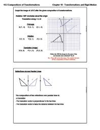 (may also be over any even number of parallel lines.) 29 Composition Of Transformations Worksheet Worksheet Resource Plans