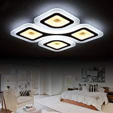 Remote Control Wireless Dimmable Modern Ceiling Chandelier Lights High Quality Cool And Warm Led Ceiling Lamp Lamps Living Room Modern Ceiling Led Ceiling Lamp