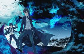 Find and download blue exorcist wallpapers wallpapers, total 50 desktop background. Wallpaper Art Brothers Blue Exorcist Rin Rin Blue Flame Ao No Exorcist Yukio Blue Exorcist Images For Desktop Section Syonen Download