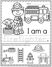 They will surely have a blast filling colors in the black and white diagram of the postal worker. Community Helpers Preschool Theme Planning Playtime