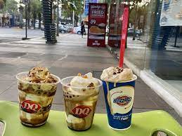 Milk Tea And Ice Cream Combo At Dairy Queen Greenfield District Jellybeans In The City Milk Tea Ice Cream Dairy Queen