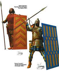Kushan And Persian Immortal 480bc Persian Warrior Greco Persian Wars Ancient Persian