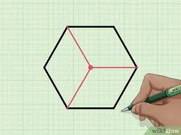 3 hexágono regular dado el lado. Como Dividir Un Hexagono En Tres Partes Iguales 10 Pasos
