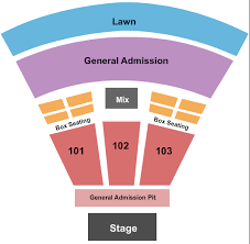 Sprint Pavilion Seating Chart Charlottesville