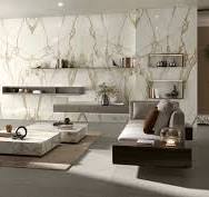 Calacatta Gold: light marble look porcelain stoneware ...