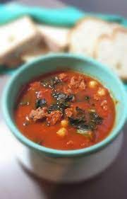 Jessica S Chorizo Tomato Soup Pams Daily Dish