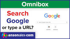 Search Google or Type a URL - Omnibox Explained - YouTube