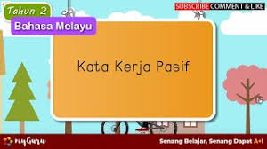 Ada banyak contoh regular & irregular verbs beserta artinya dan cara kata kerja verb 2 ini adalah salah satu dari serangkaian artikel tentang simple past tense. Tahun 2 Bahasa Melayu Tatabahasa Kata Kerja Pasif Youtube