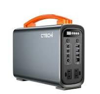 CTECHi Portable Power Station 200W/320Wh Solar Generator With PD 60W Quick  Charge Fully Charged Within 3.5 Hours LiFePO4 Battery Backup Power Supply  ...