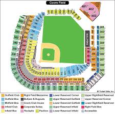 Boudd Coors Field Seating Chart