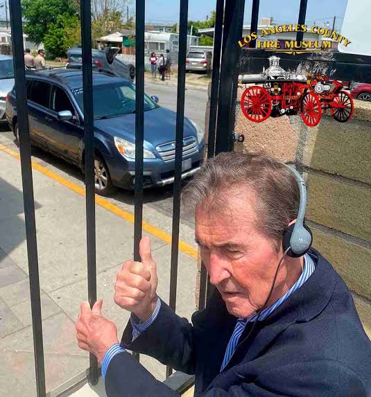 JOHNNY AT THE SCENE - Los Angeles County Fire Museum