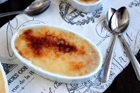 Big Bear S Wife Creme Brulee With A Chocolate Ganache Bottom Vanillaweek Creme Brulee Chocolate Ganache Creme