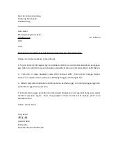 Melalui surat tunjuk sebab ini, anda boleh mengutarakan alasan dan penjelasan ikut format rasmi jika anda bjuat kesalahan tata tertib. Surat Rasmi Kepada Atm